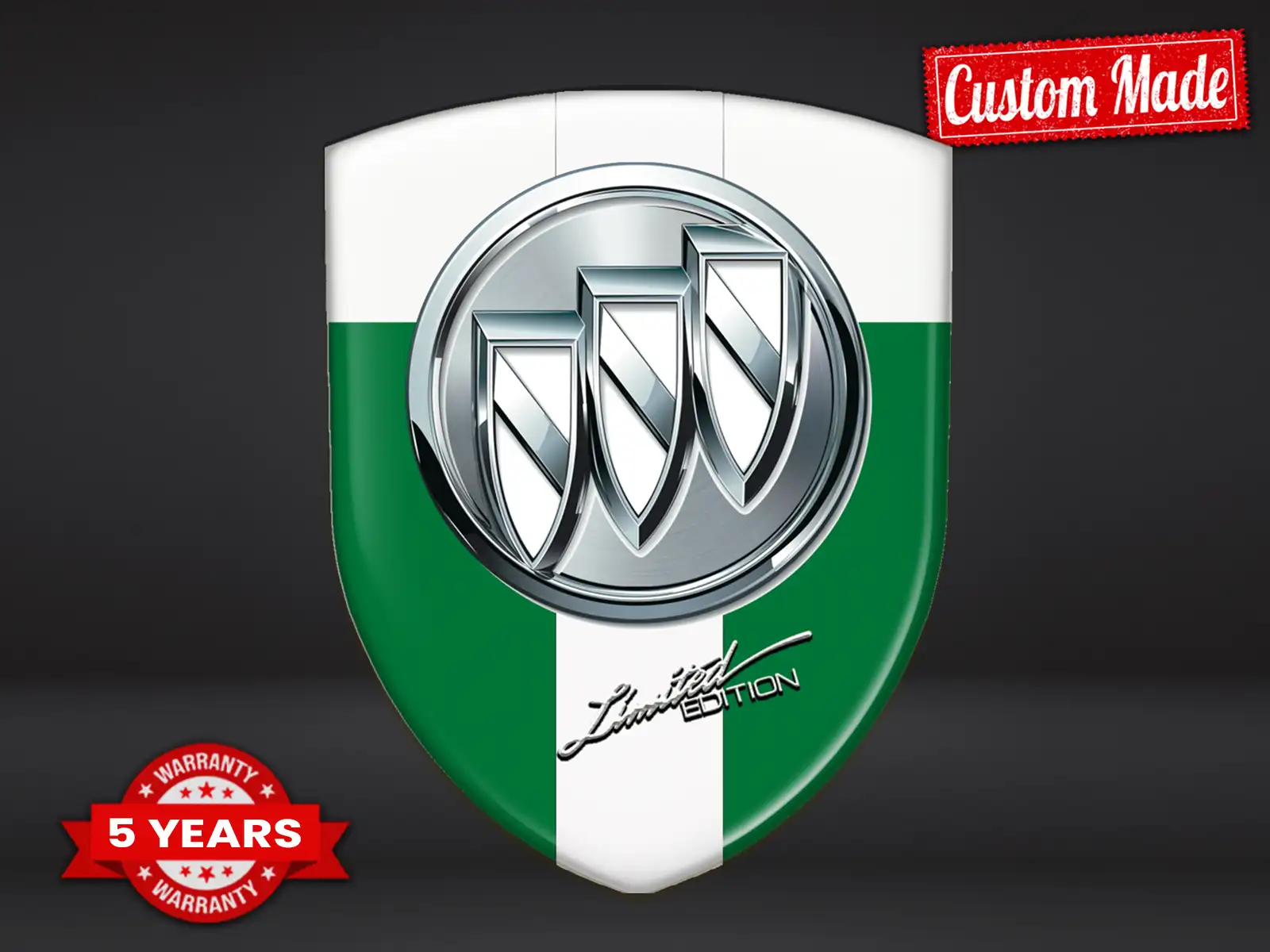 Buick Striscione Auto Stile Pregiato Professionale